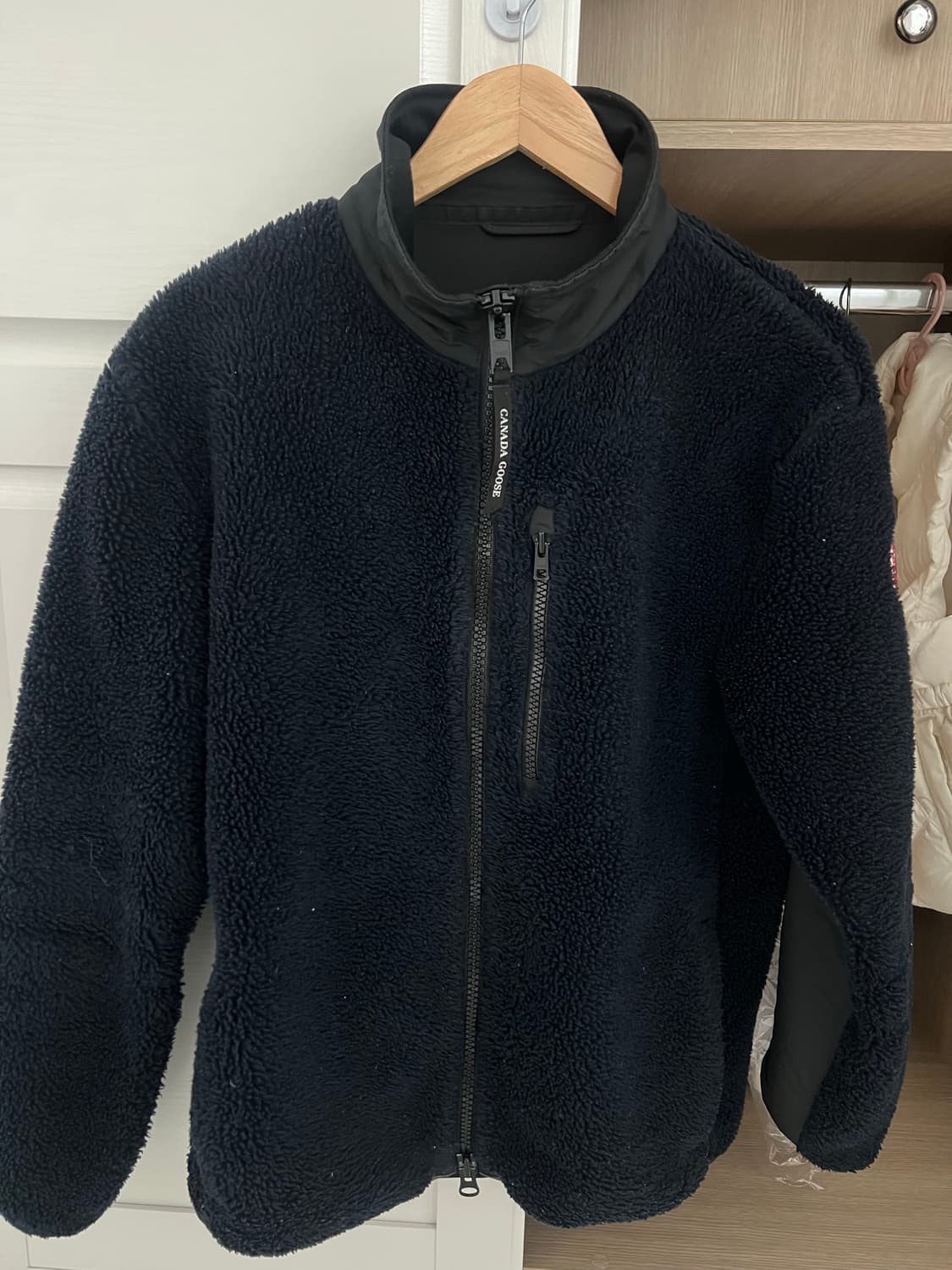 캐나다구스 켈로나 후리스 점퍼 자켓 네이비 M 상품이미지2