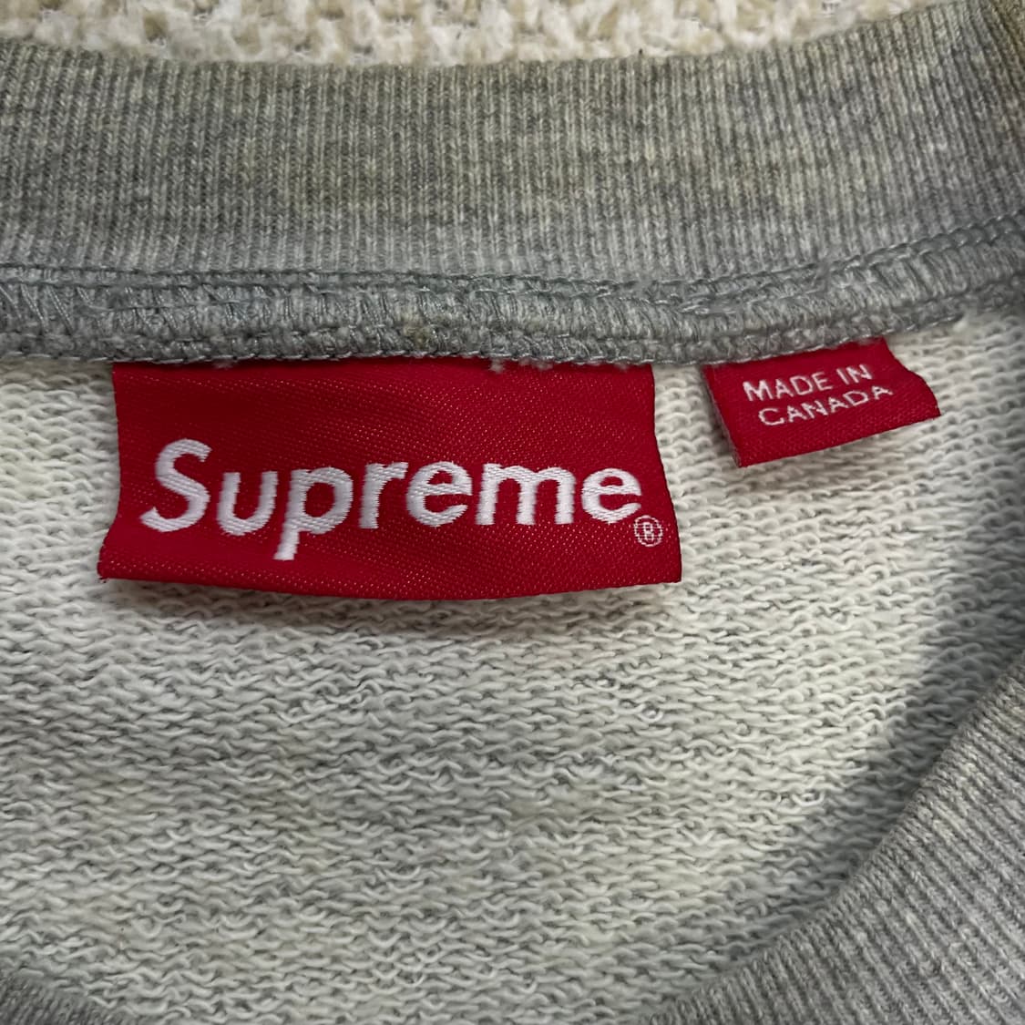 슈프림 Supreme 15ss 애슬레틱 스플릿 크루넥 맨투맨 상품이미지4