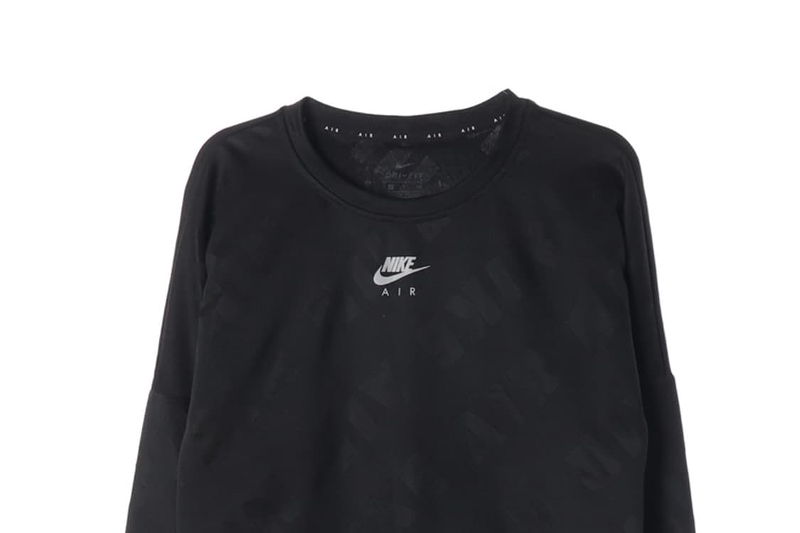 나이키 에어 드라이핏 크롭 긴팔티 S 상품이미지3