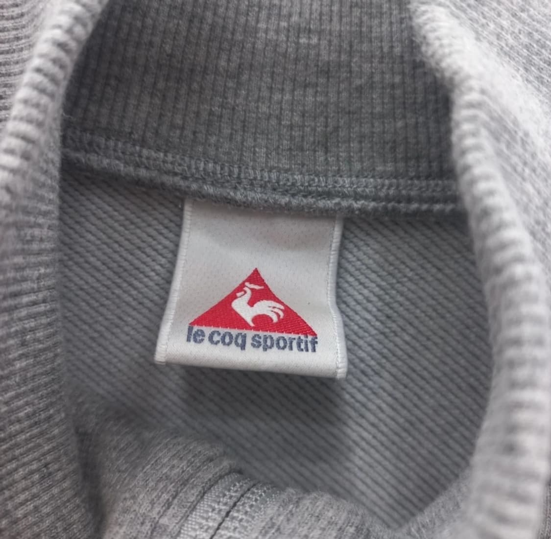 르꼬끄 스포르티브 집업 회색 (여90) 상품이미지3