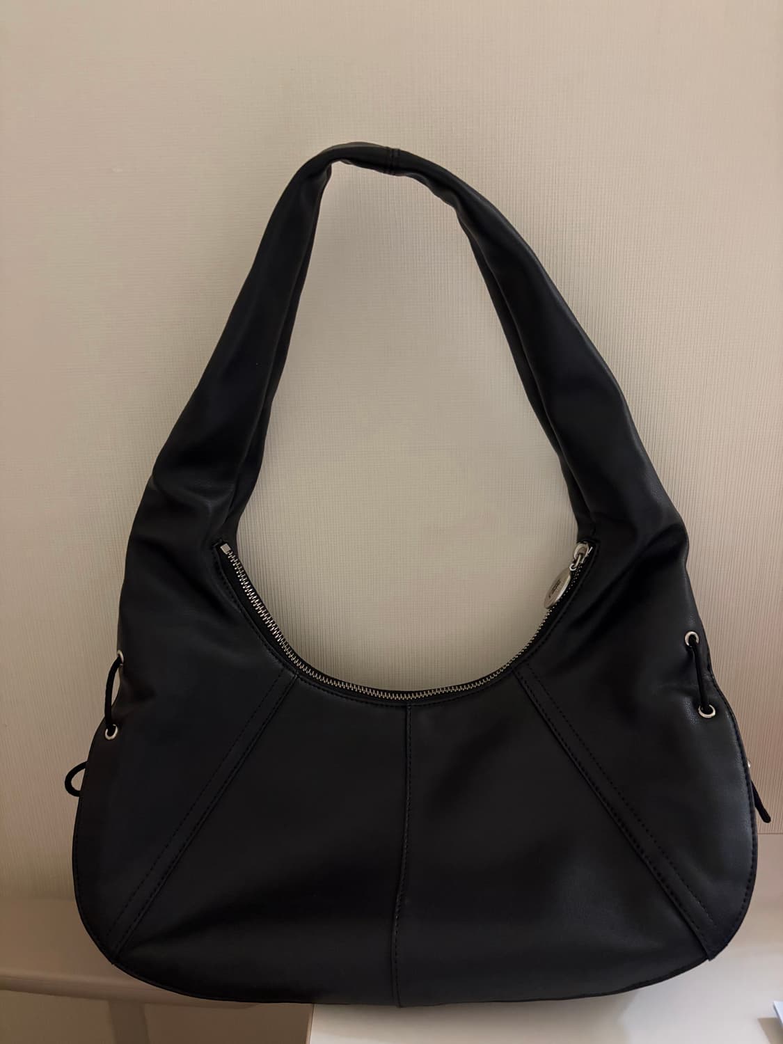 레이브 딤플 라지 블랙백(레더) 상품이미지5