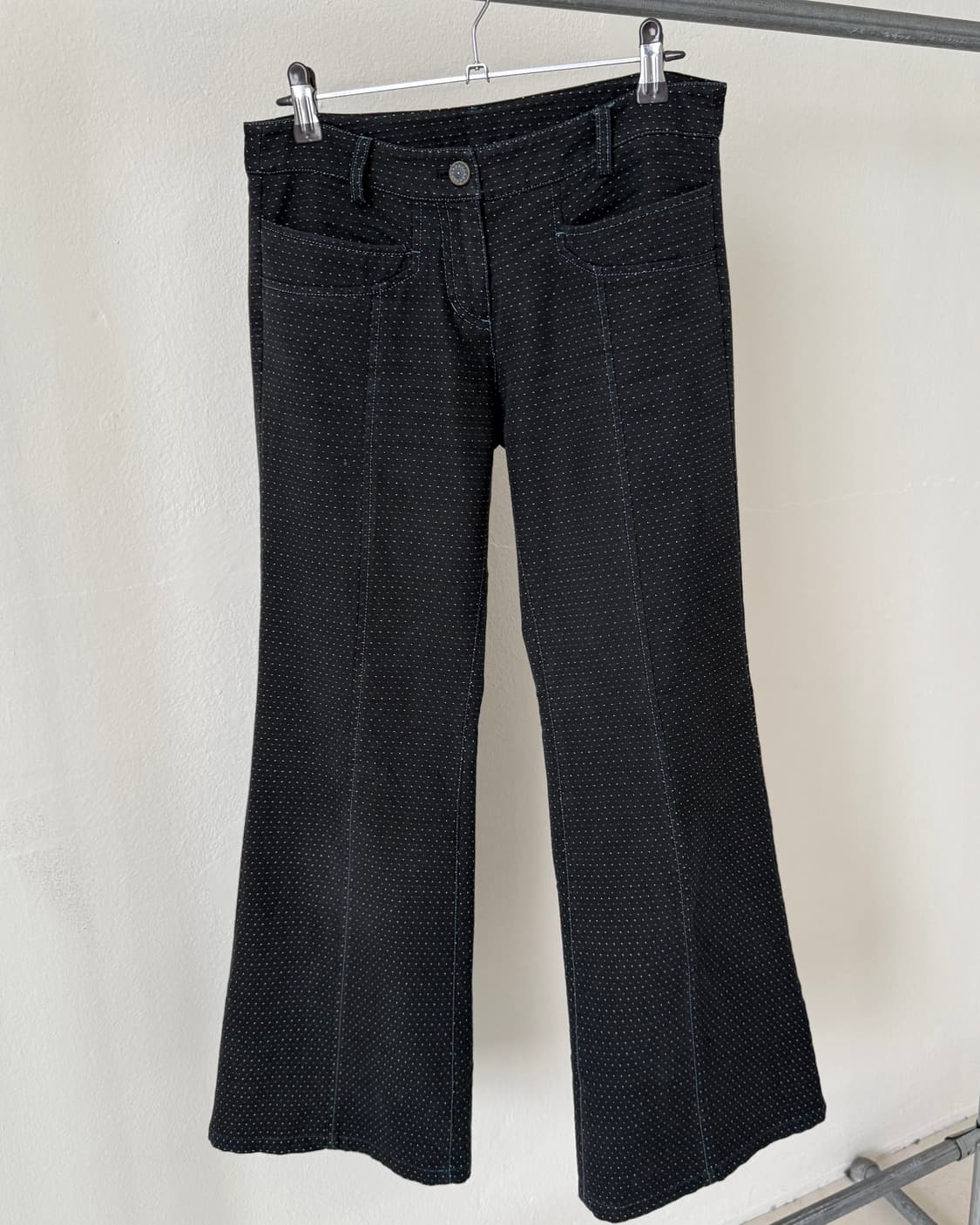 빈티지 도트 부츠컷 상품이미지1