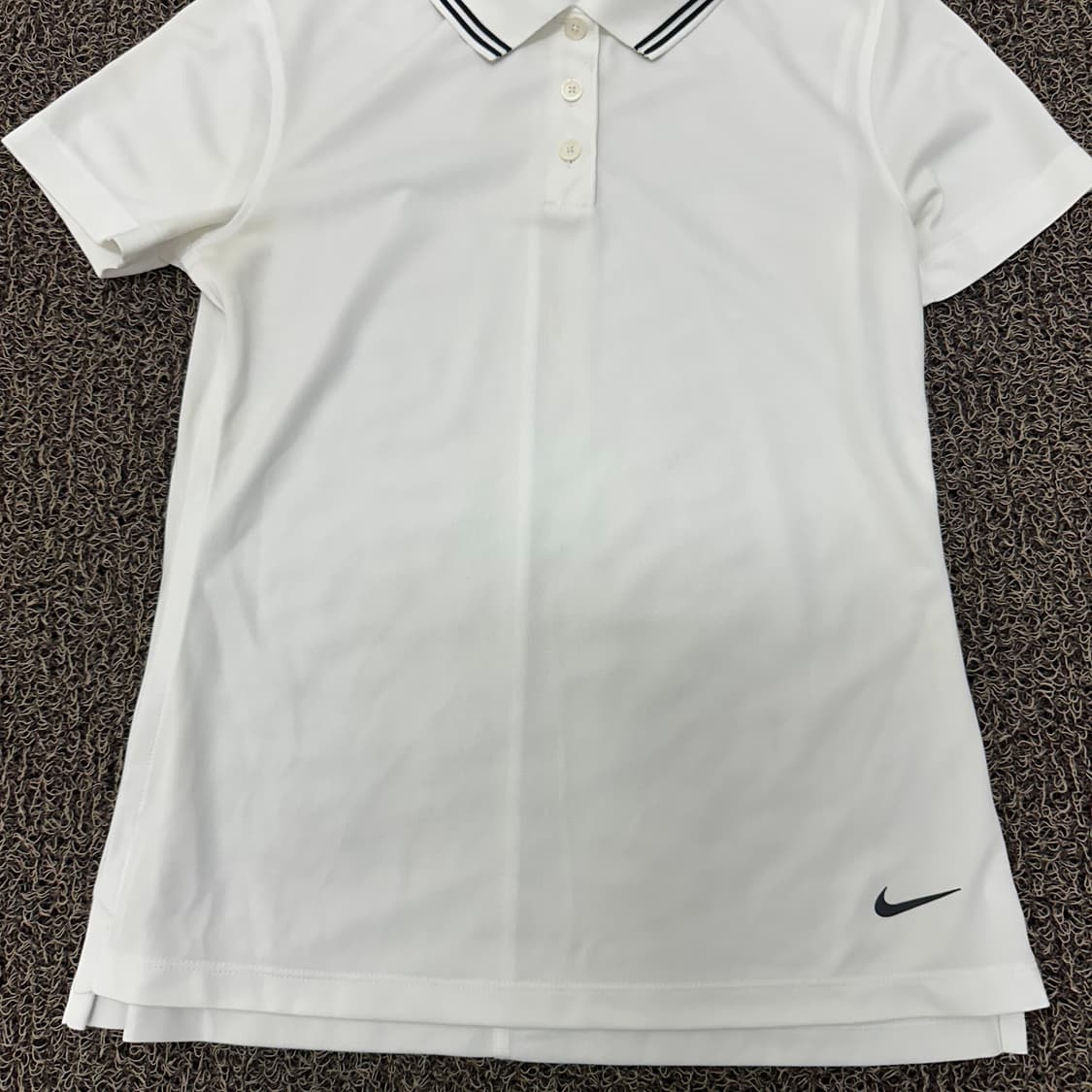 NIKE 나이키 드라이핏 여성 반팔티셔츠 화이트 XS 상품이미지5