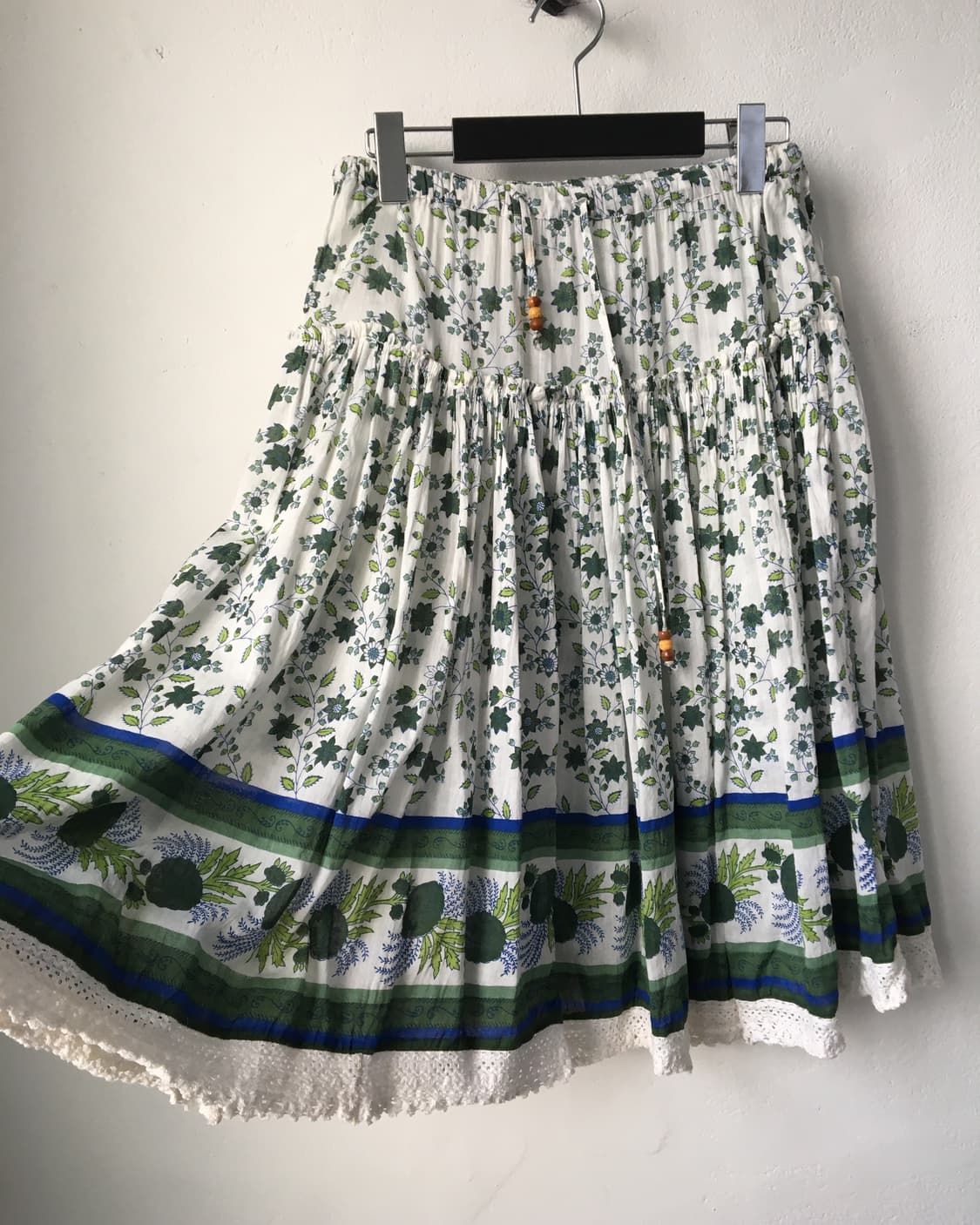 Plants pattern skirt 상품이미지3