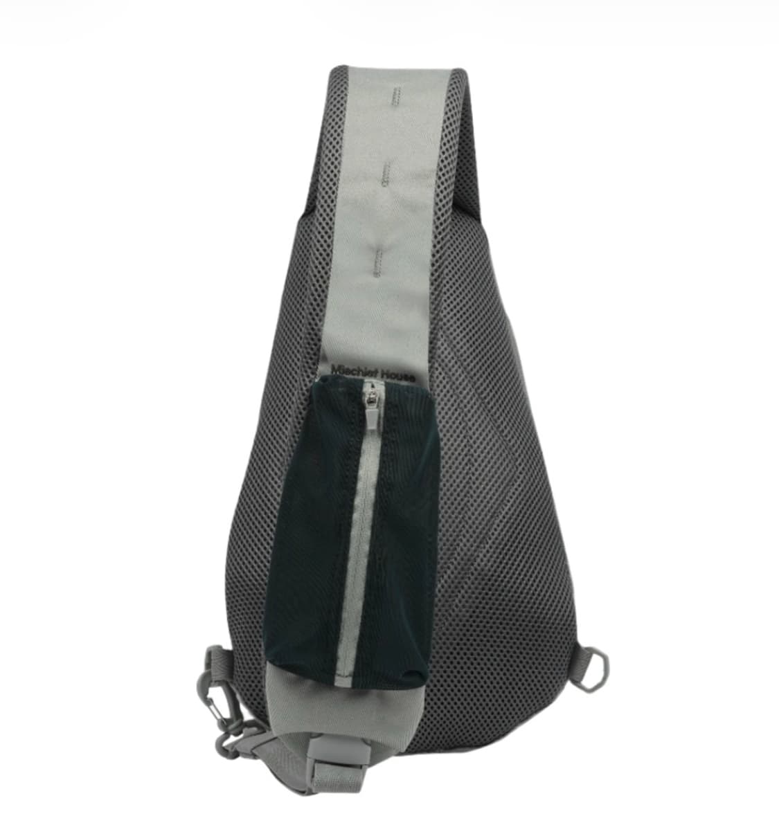 미스치프 롬버스 포켓 슬링백 카키 베이지 상품이미지2