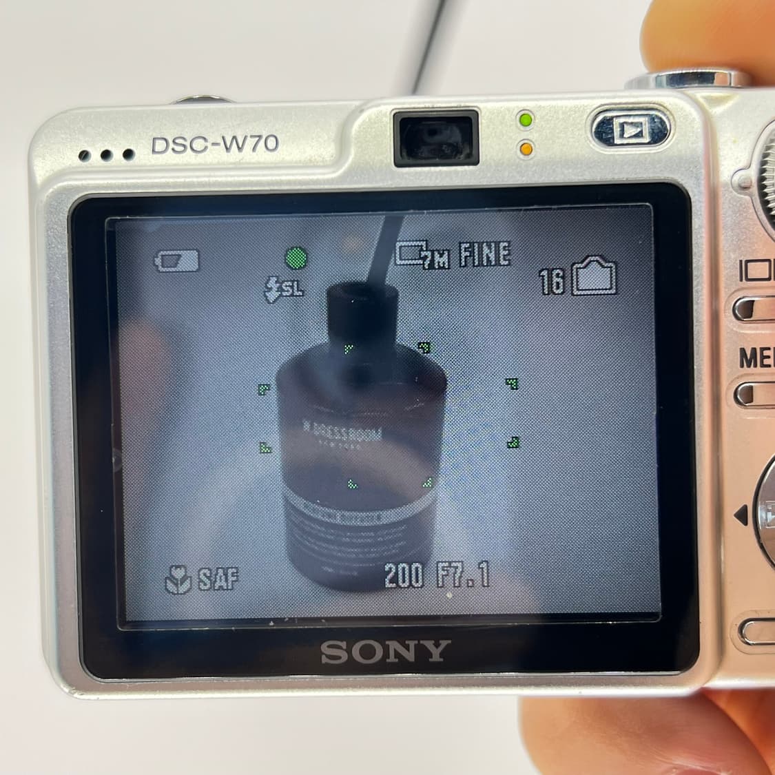 소니 사이버샷 Sony Cyber-shot DSC-W70 실버 상품이미지10