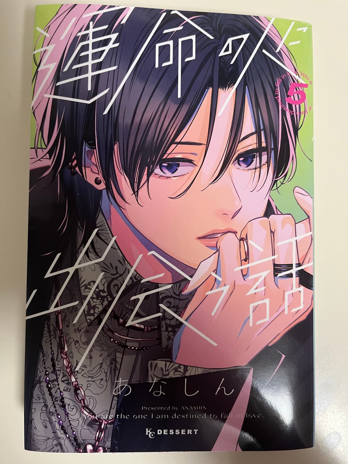 급처분|(일본어판) 운명의 사람을 만나는 이야기5권 상품이미지1