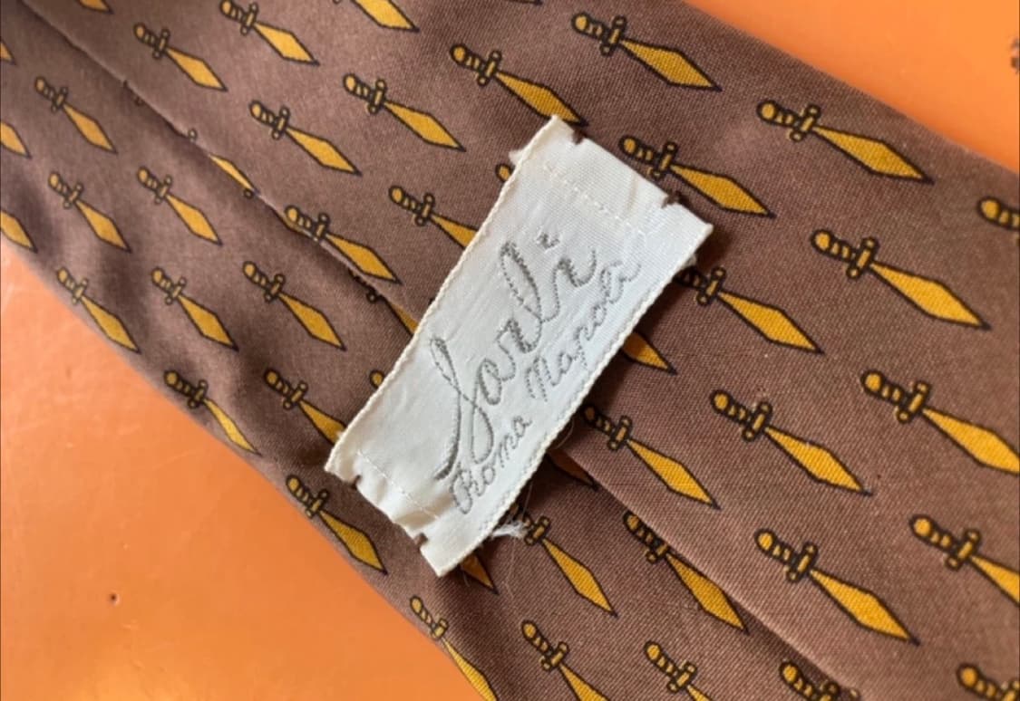 오래된 넥타이 (조부모님 옷장정리) 8개 일괄 상품이미지3