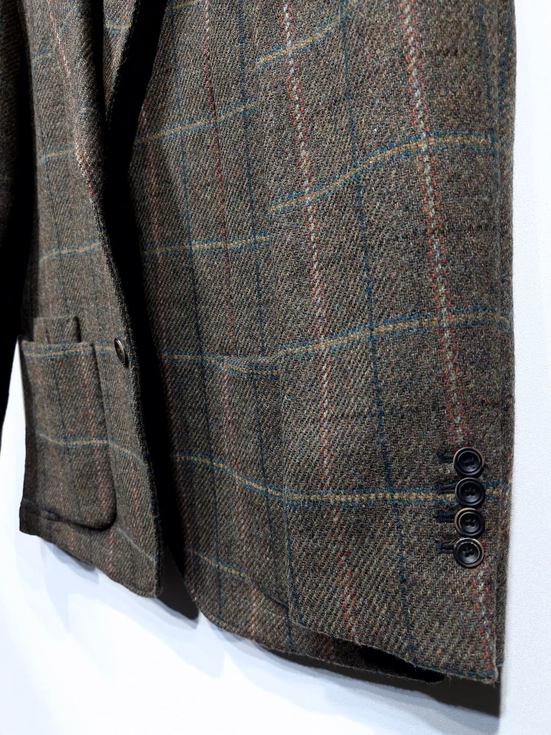 Oliver Sweeney 올리버스위니 울 트위드 자켓 카키 상품이미지5