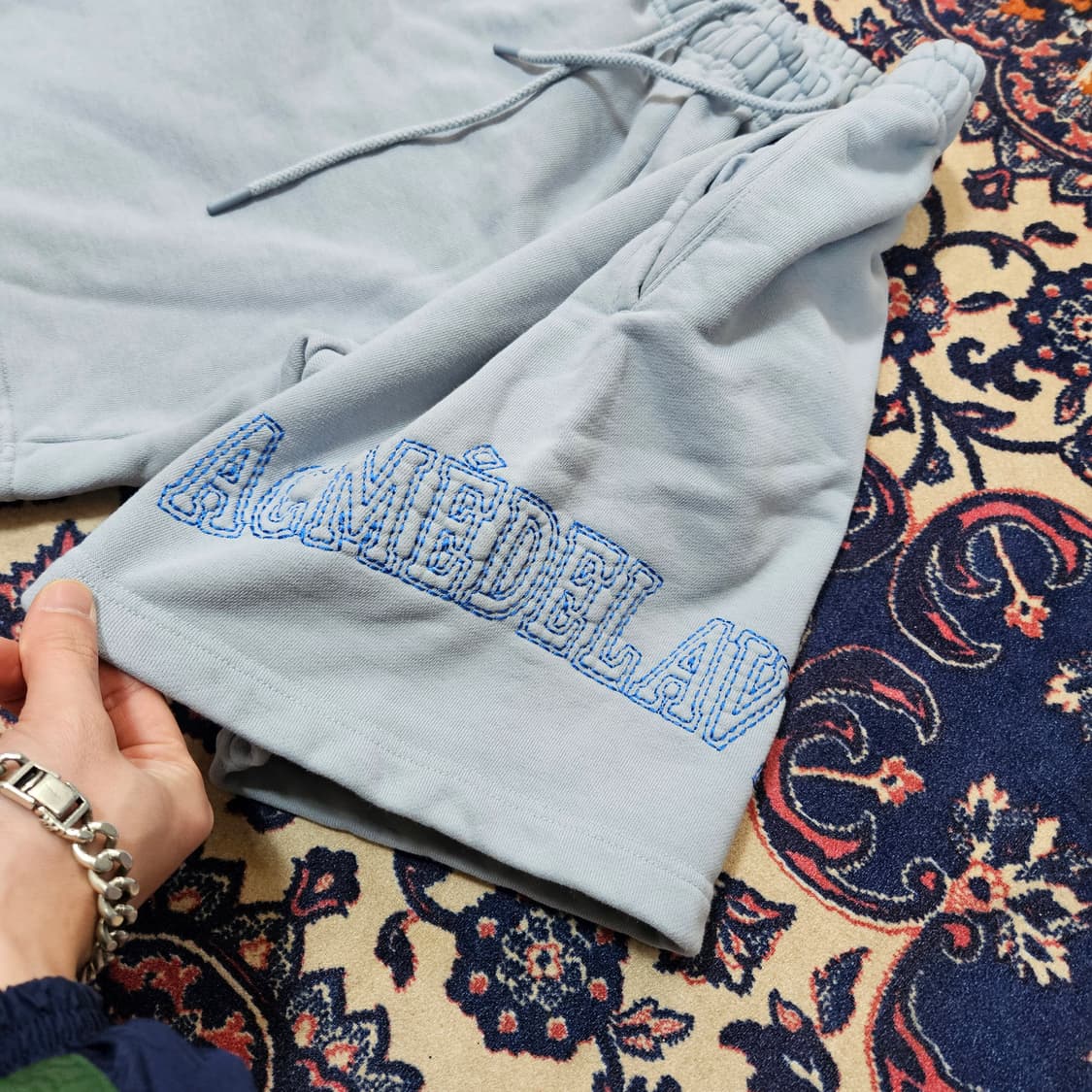 아크메드라비 사이드 레터링 코튼 숏츠 반바지 0size 상품이미지3