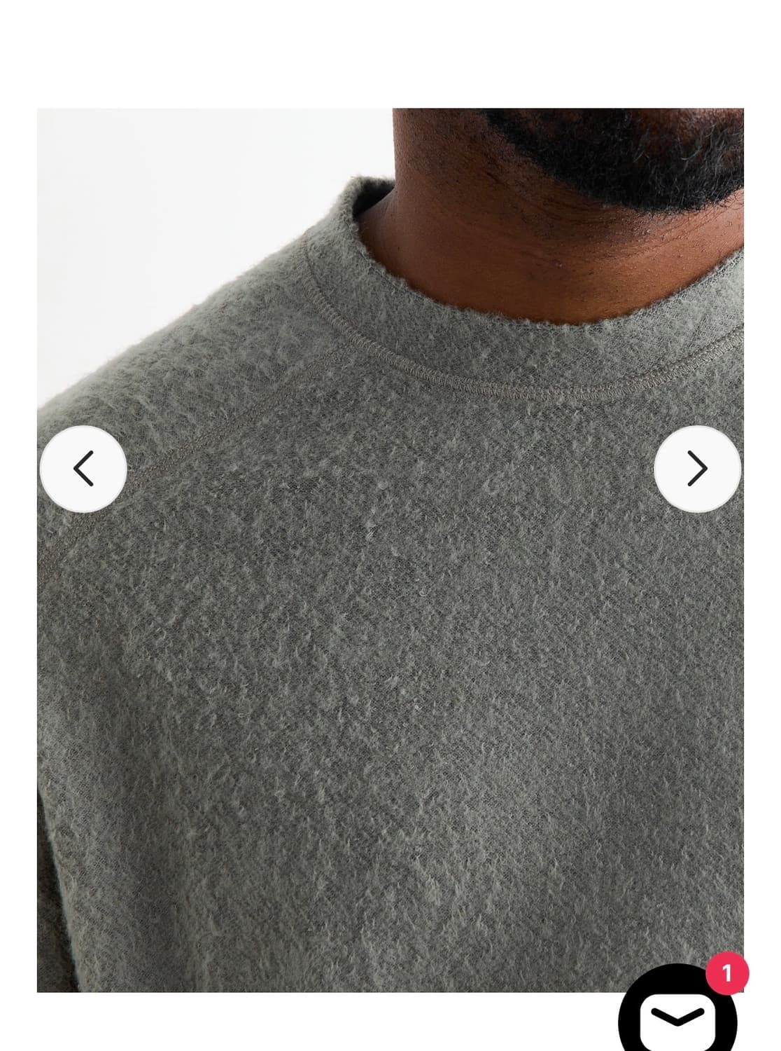 새티스파이 퍼즈메리노 롱슬리브 M satisfy fuzz merino 상품이미지8