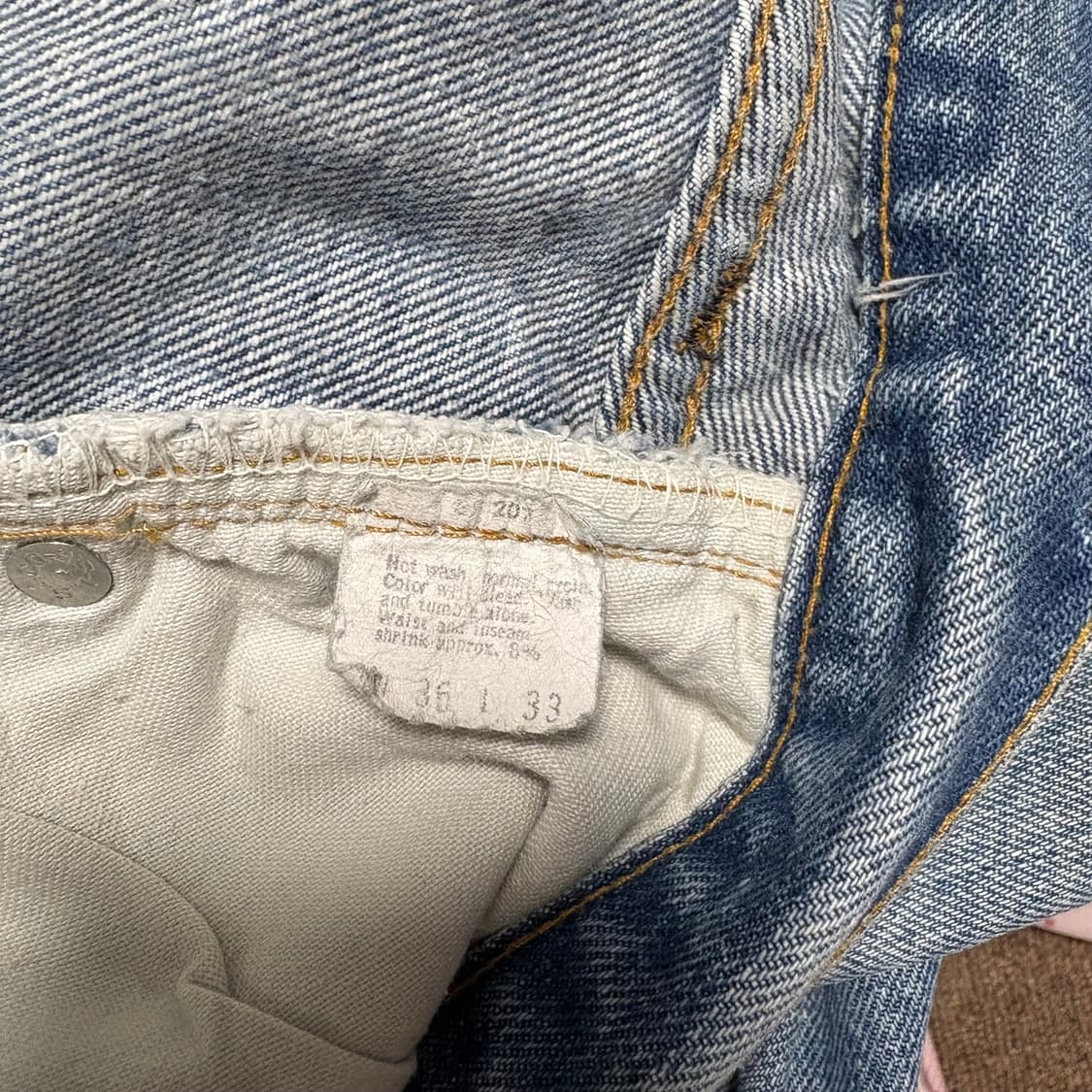 70s levis 501 66전기 66후기 501 34 상품이미지4
