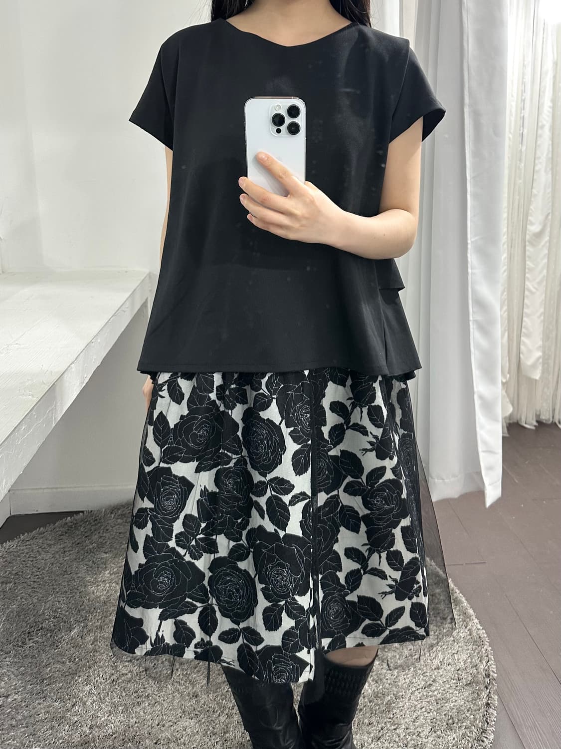 oriental sha midi skirt 상품이미지3