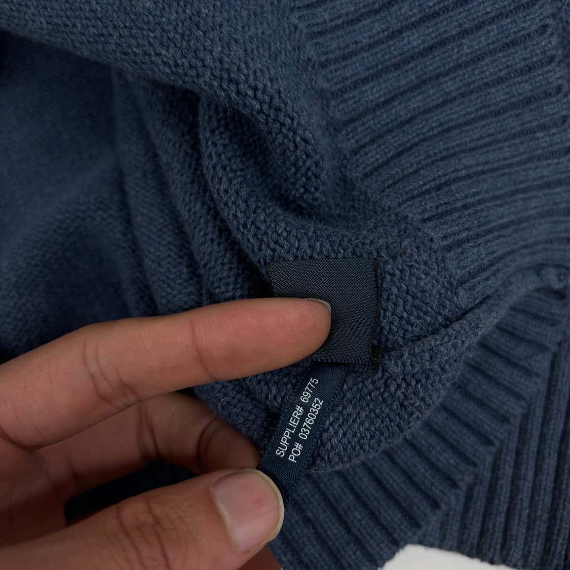 폴로 버튼업 니트  상품이미지8