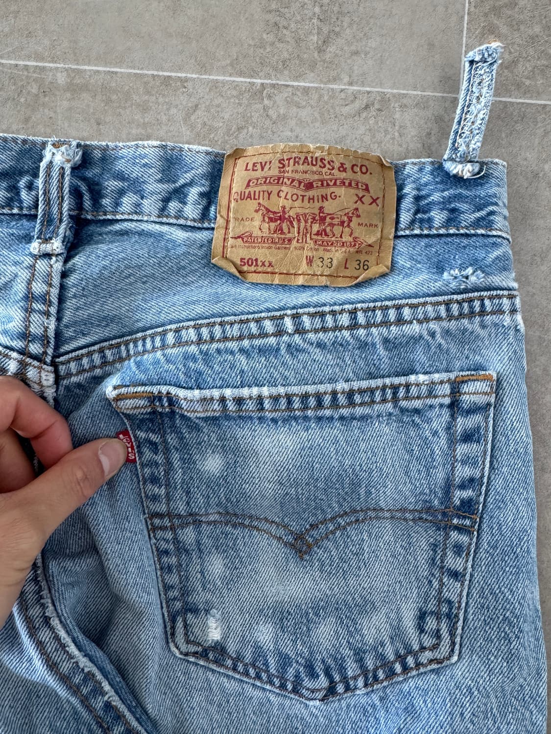 [MADE IN USA] 90s 리바이스 501xx 상품이미지5
