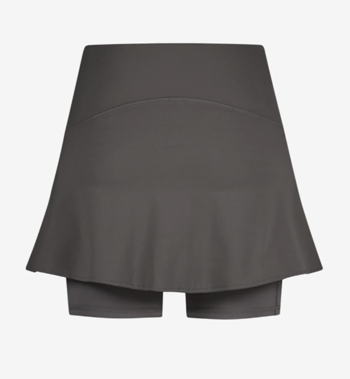 오호스 Button Slit Skirt Shorts Brown 상품이미지4