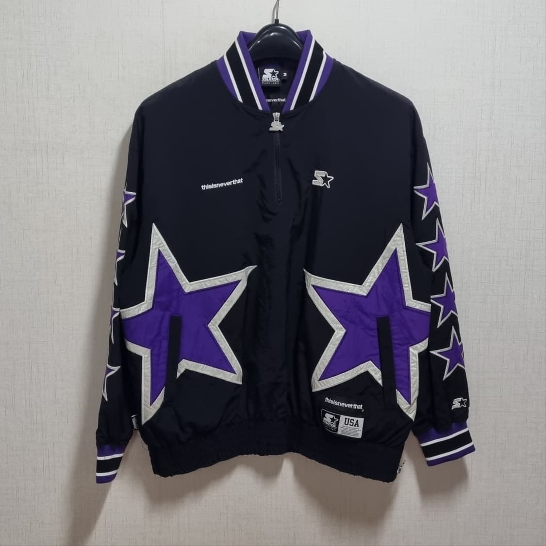 디스이즈네버댓 X 스타터 윈드브레이커 아노락 웜업 상품이미지1