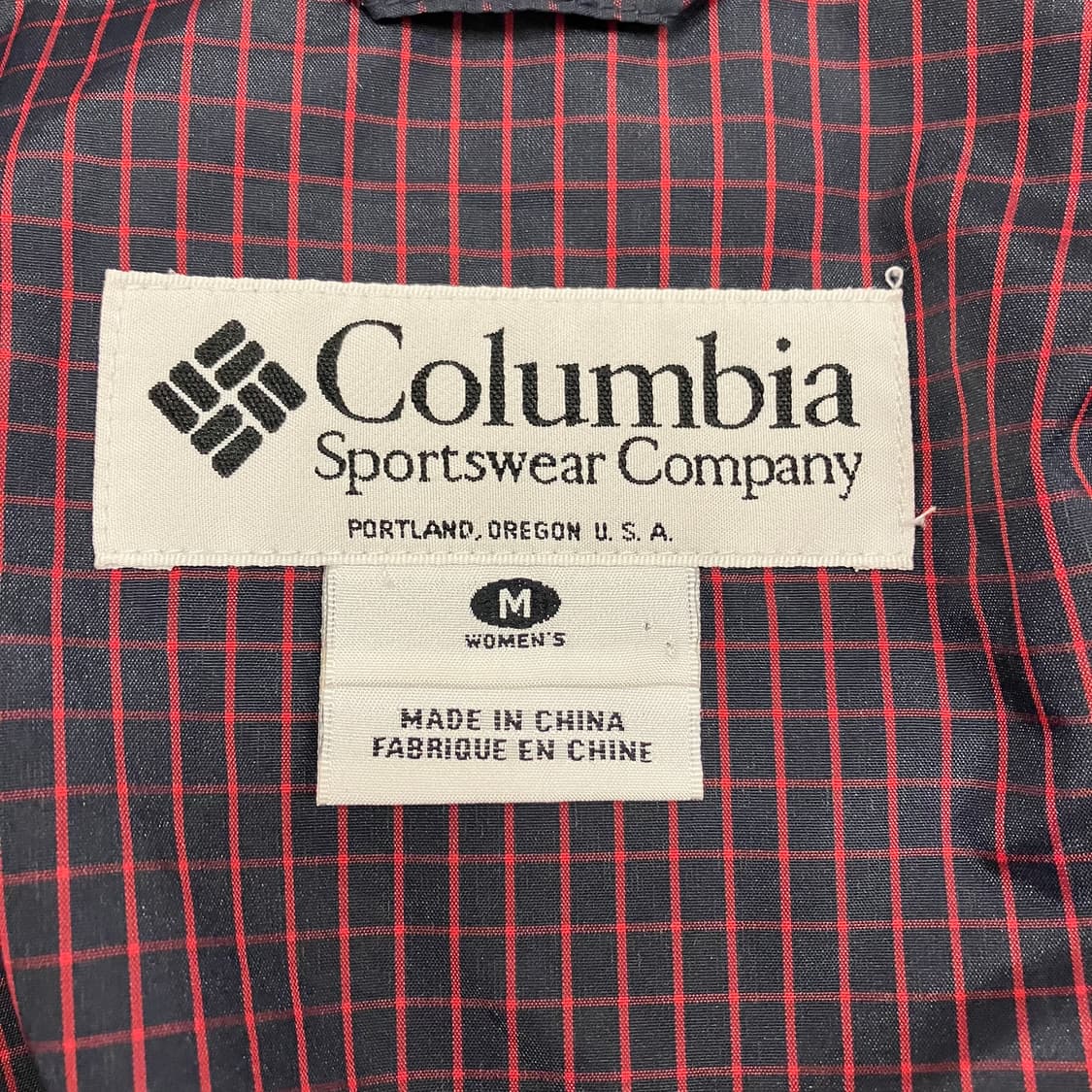 N243 컬럼비아 체크 바람막이 자켓 콜롬비아 빈티지 상품이미지3