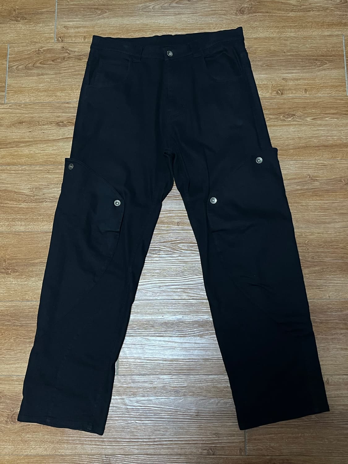 매스노운 button shield pants black 상품이미지2