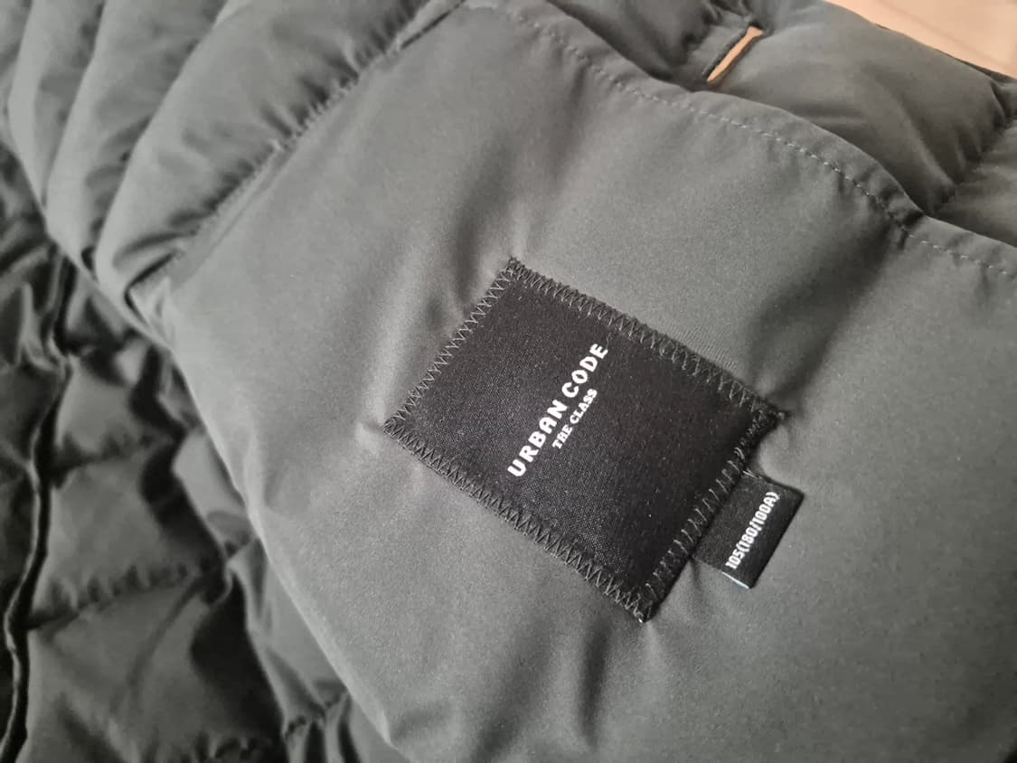 패딩 레이어드 코트 상품이미지6