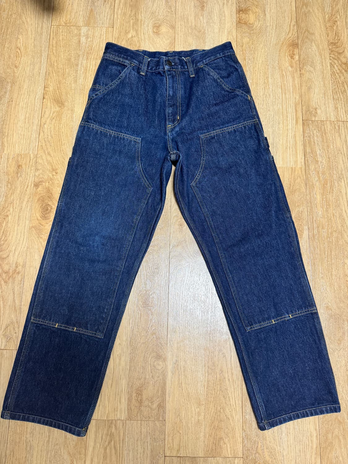 칼하트윕 데님 더블니 블루 린스드 29 상품이미지1