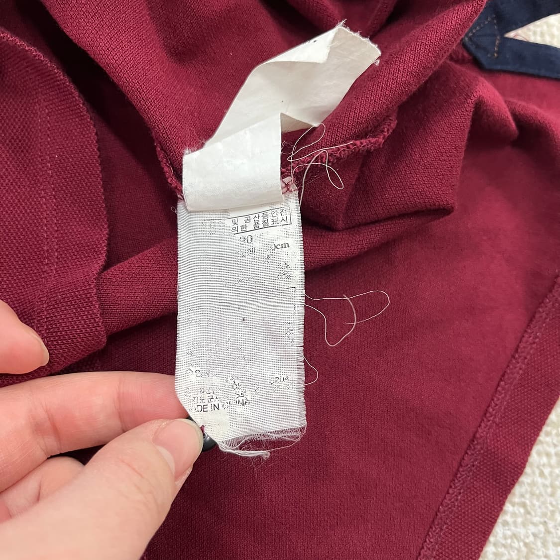 90 헤지스 퍼피 피케 긴팔 티셔츠 0223M1 상품이미지3