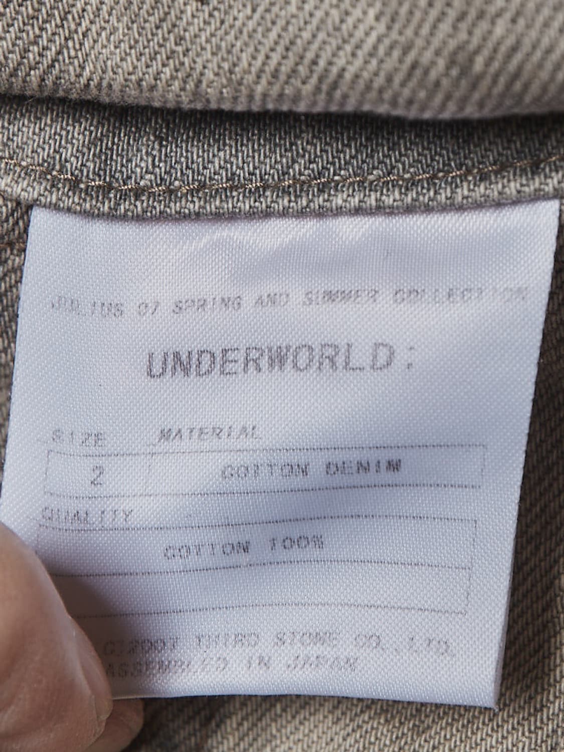 Julius 07ss 데님자켓 상품이미지7