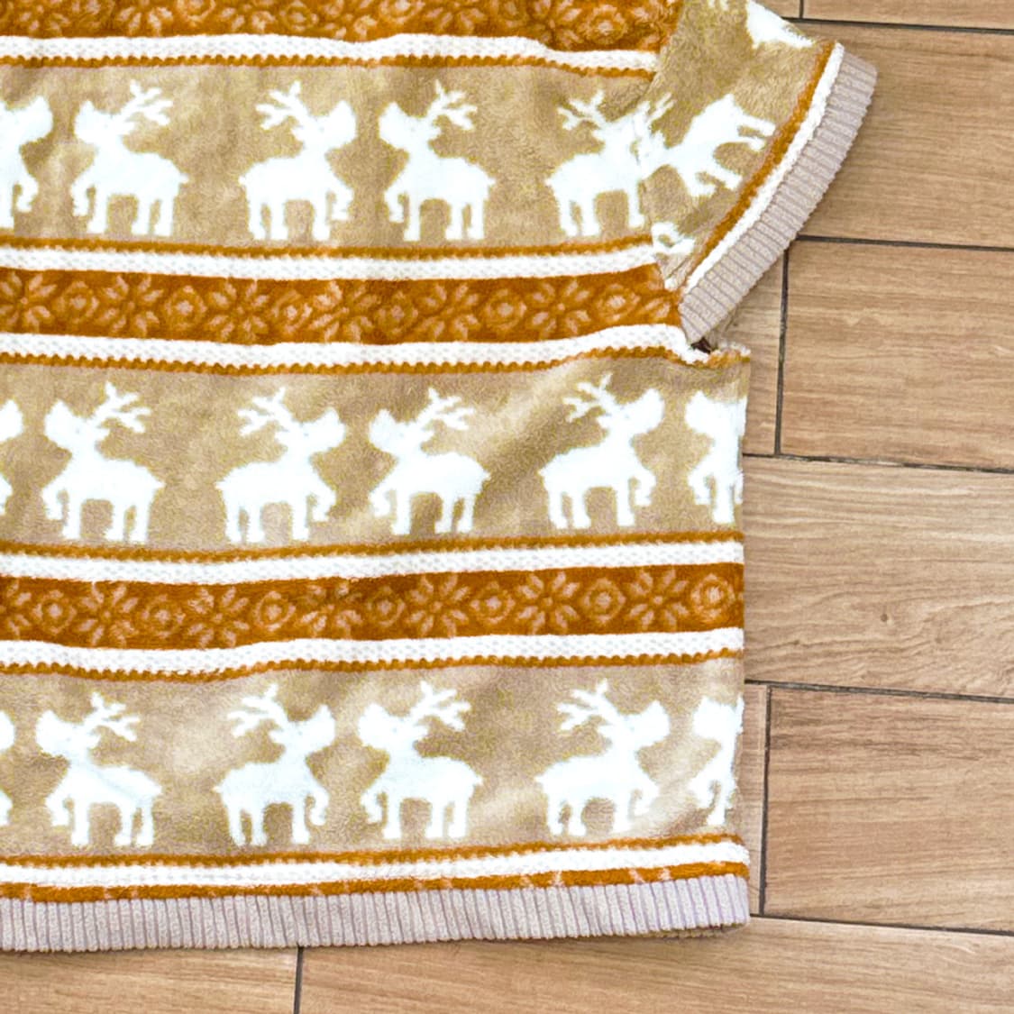 눈사슴 숲길 니트 베스트 상품이미지10