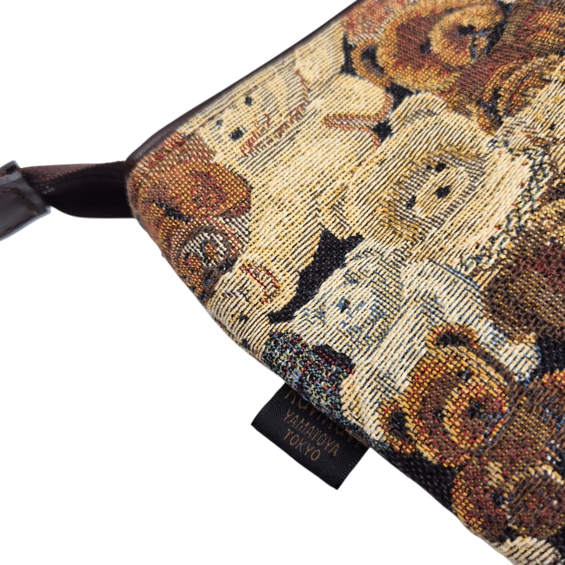 90s 야마토야 테디베어 고블랭 엔틱 쇼퍼백 상품이미지4