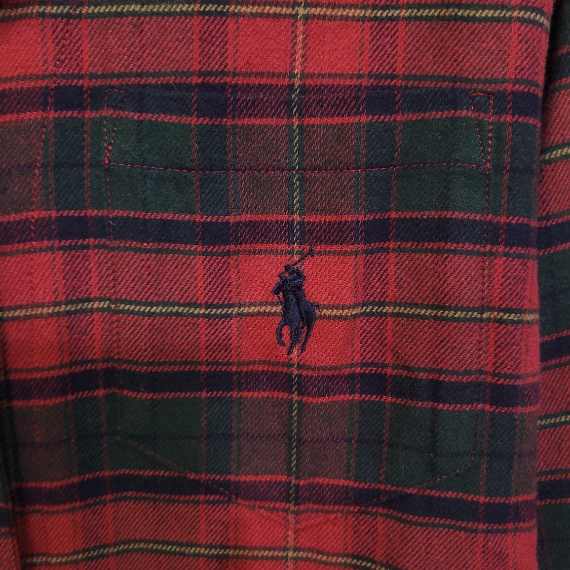 Ralph Lauren 랄프로렌 자수로고 체크 잠옷 세트 상품이미지3