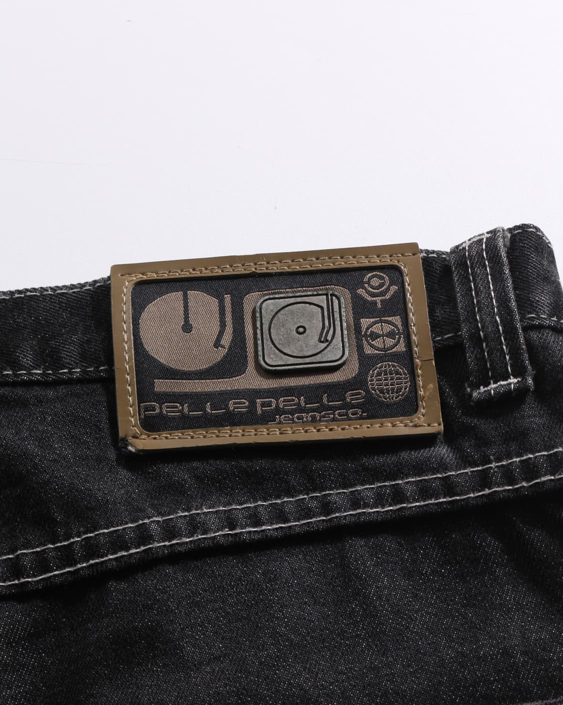 Pelle Pelle Wide Jeans 상품이미지6