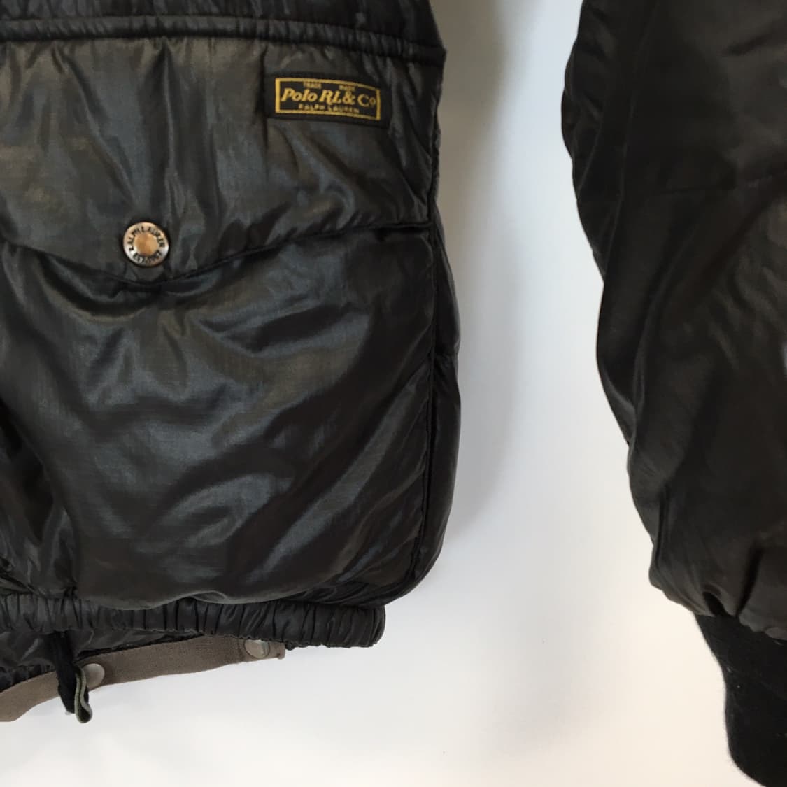 폴로 랄프로렌 유광 다운 푸퍼패딩 M  상품이미지3