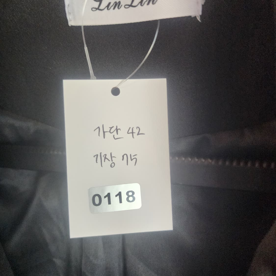 linlin 블랙 데님 배색 재킷 상품이미지8