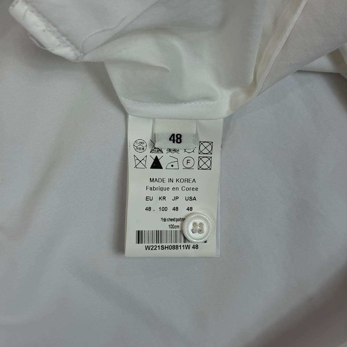 [리오브] 우영미 플라워 백로고 셔츠 상품이미지5