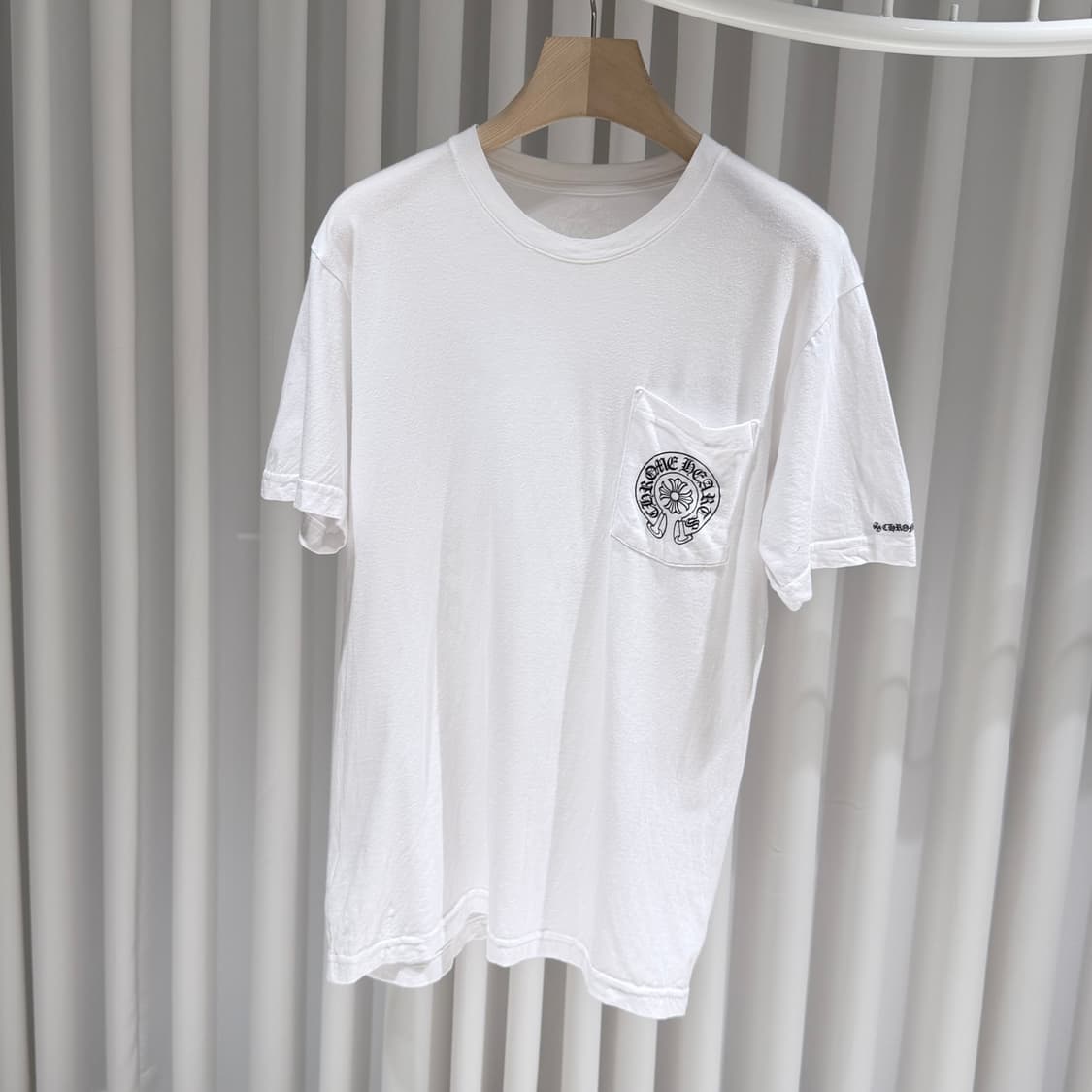 M / 크롬하츠 홀스슈 화이트 반팔티셔츠 상품이미지2