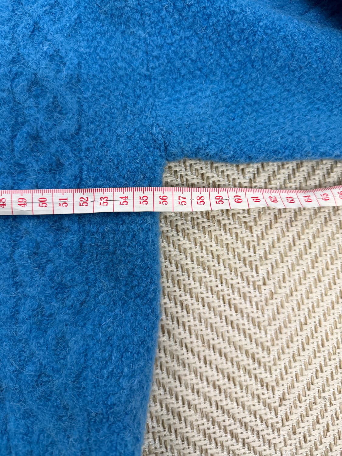 정품) 럭키슈에뜨 배색 니트 스웨터 F 상품이미지8