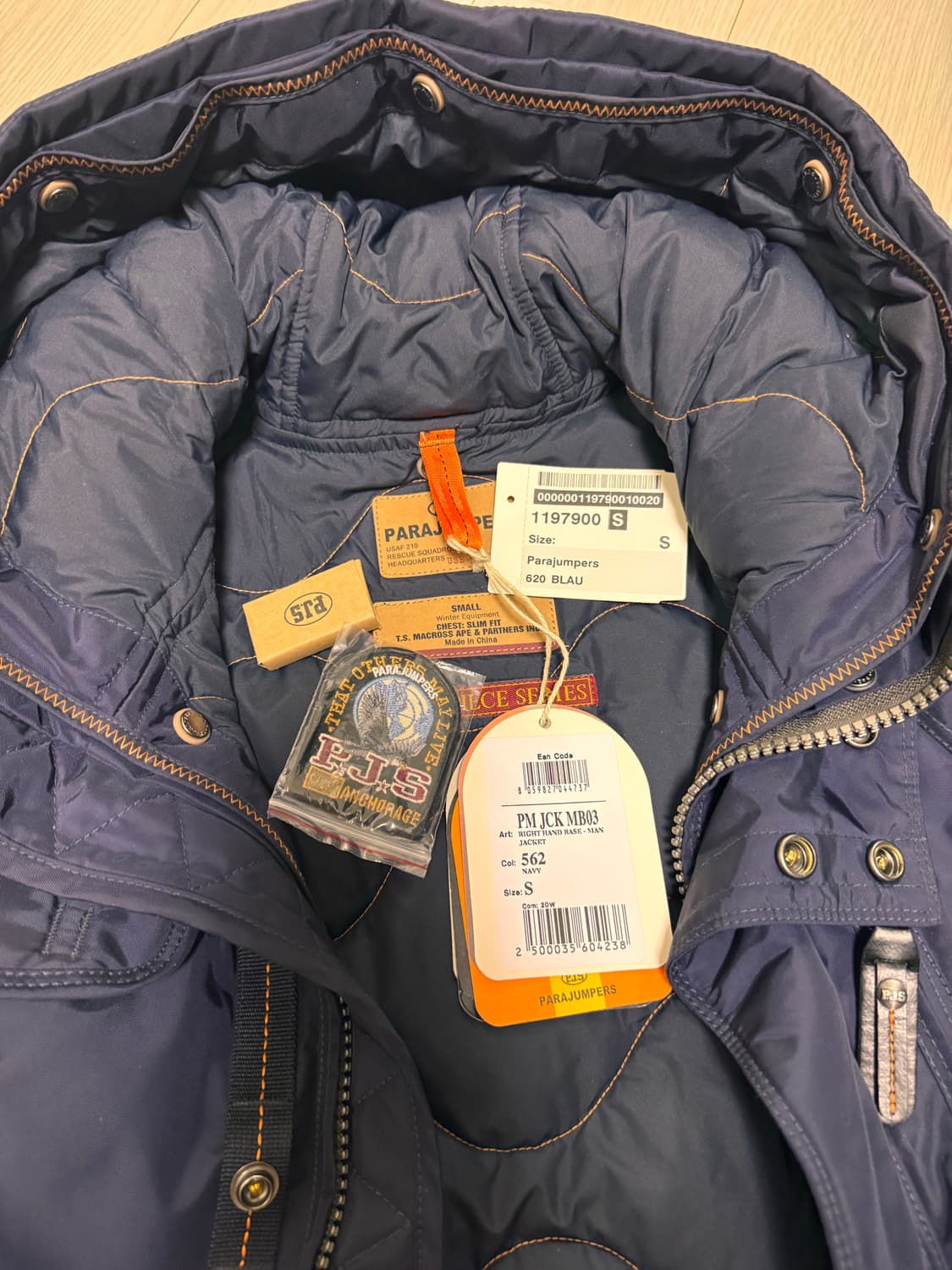 파라점퍼스 마스터피스 라이트핸드 새상품급 택 잇음 상품이미지4