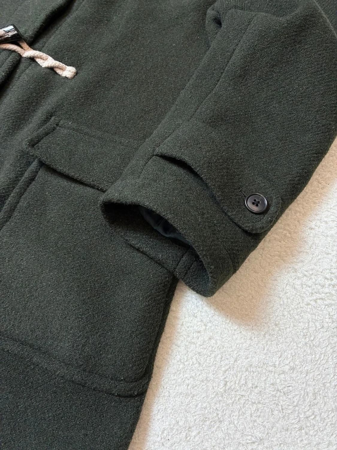 유니클로 울 시그니처 더플 후디 코트 PN7204 상품이미지4