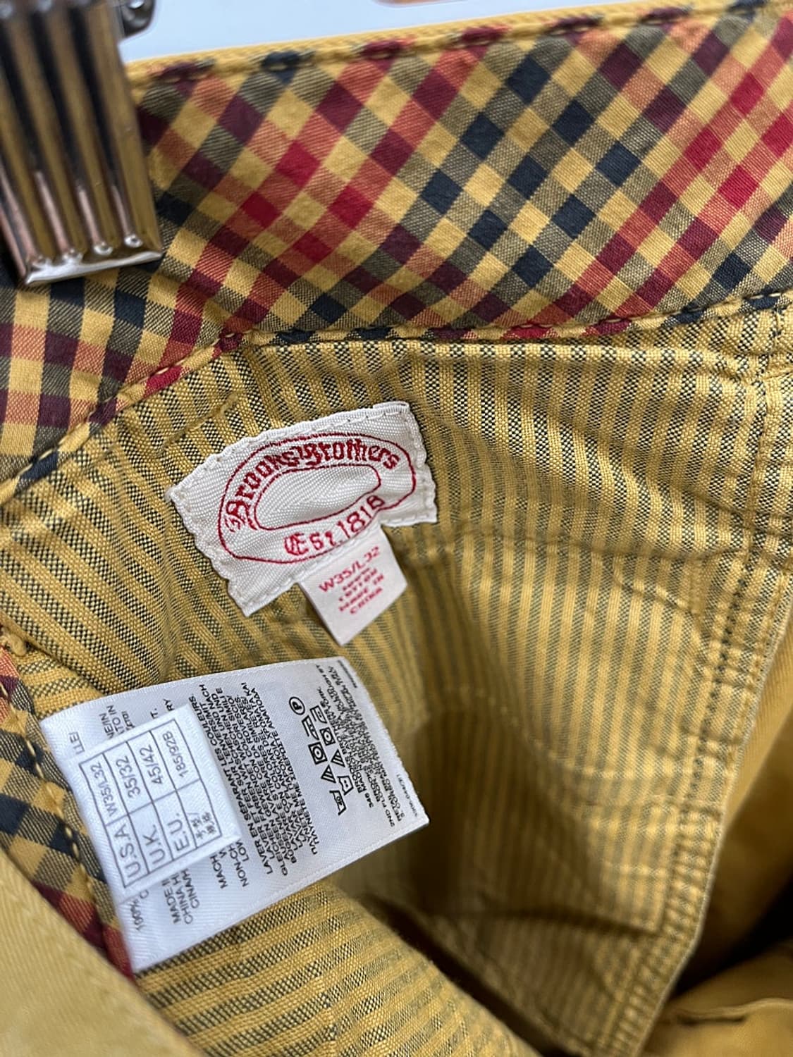 35) 브룩스브라더스 자수 치노팬츠  상품이미지4