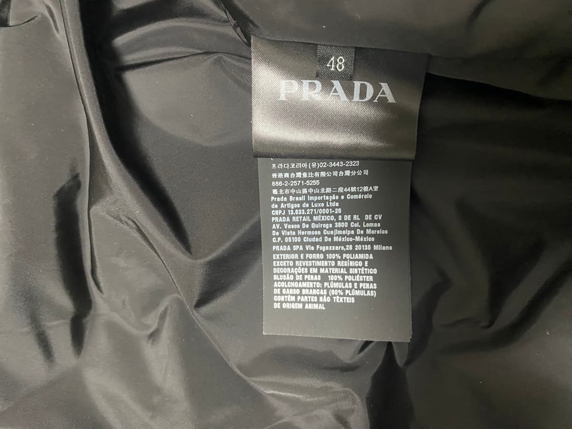 [정품] 프라다 다운패딩 자켓 48 상품이미지3