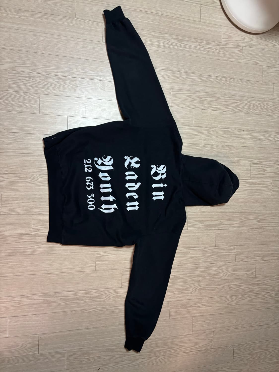 슈프림 대쉬스노우 후드블랙 25fw 상품이미지2