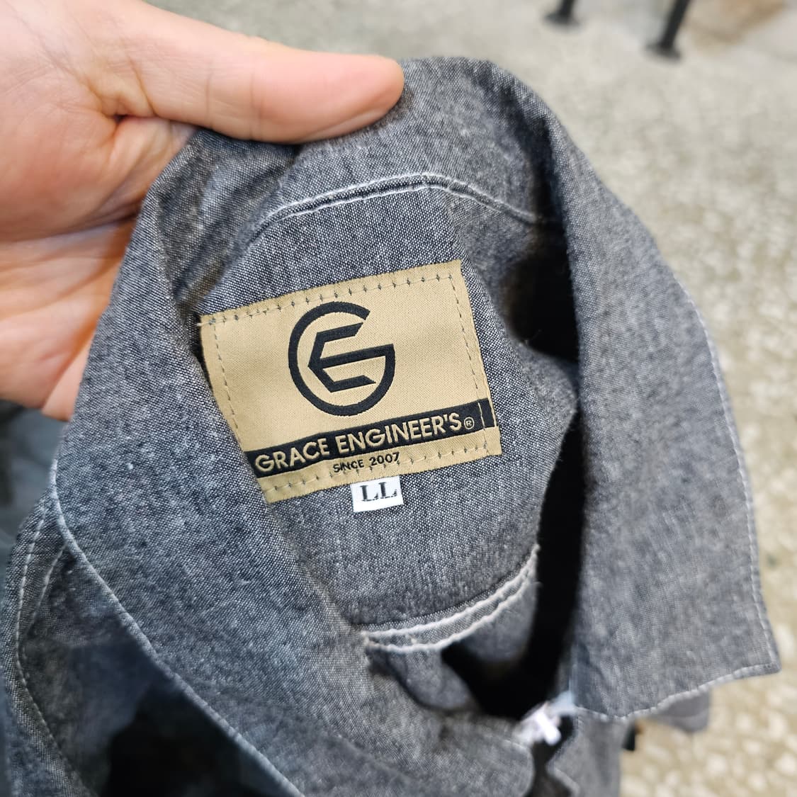 GRACE ENGINEERS 린넨 점프수트-LL사이즈 상품이미지8