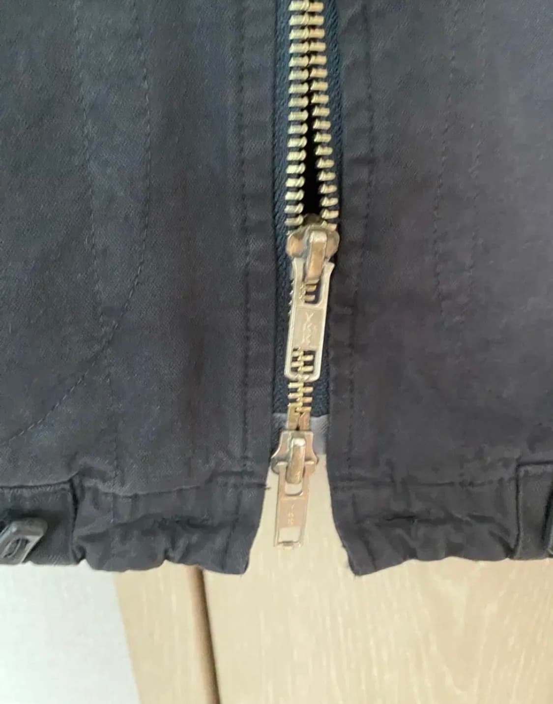 [2] 폴리테루 코튼 베스트 다이드 다크 네이비 상품이미지7