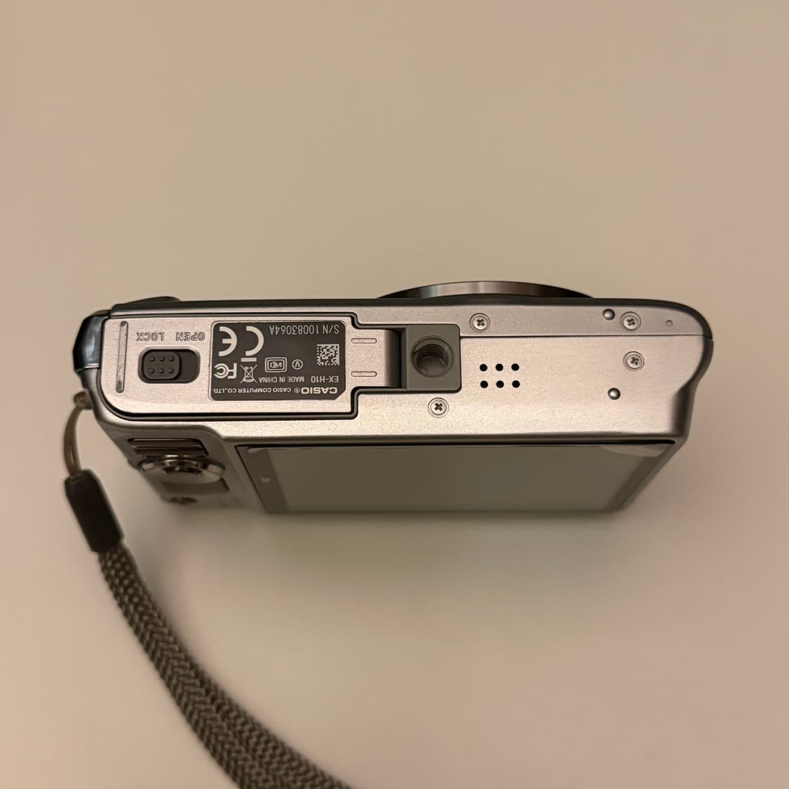 풀박스) 카시오 엑슬림 EX-H10 빈티지 디지털 카메라 디카 실버 상품이미지6