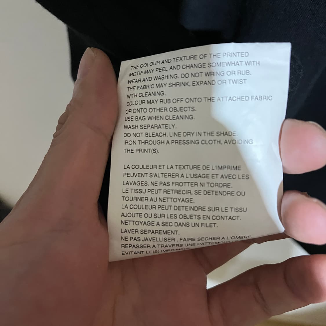 (XXL) 꼼데가르송 CDG 로고 반팔 티셔츠 블랙 상품이미지6