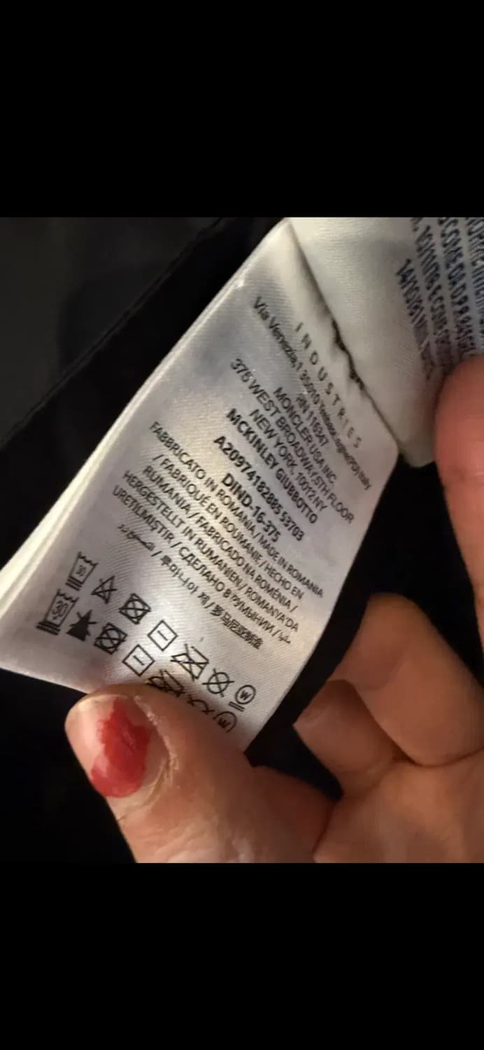 몽클레어 블랙 패딩 점퍼 상품이미지7