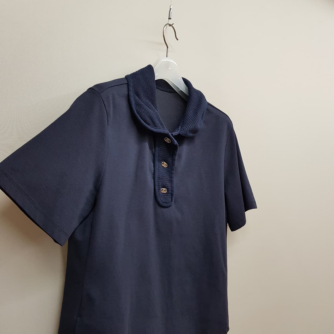 한섬 SJSJ 2022 카라 반팔 티셔츠  F사이즈 상품이미지3