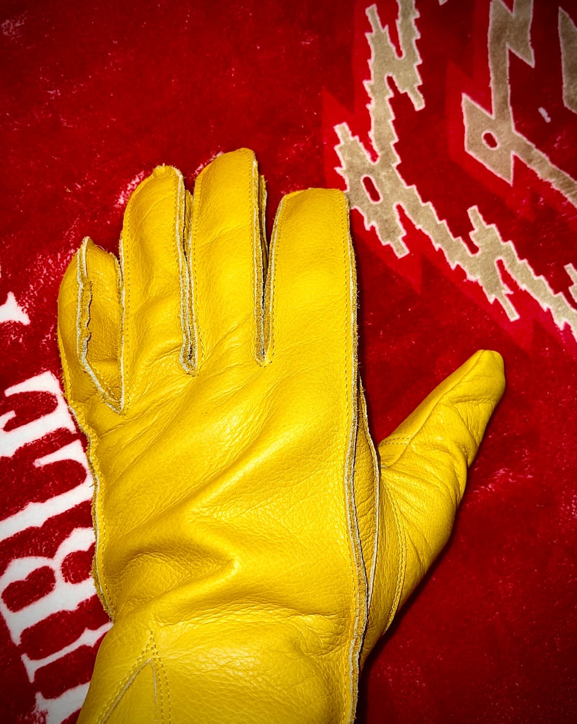 워크웨어무드 남자 가죽장갑 (천연가죽) 상품이미지8