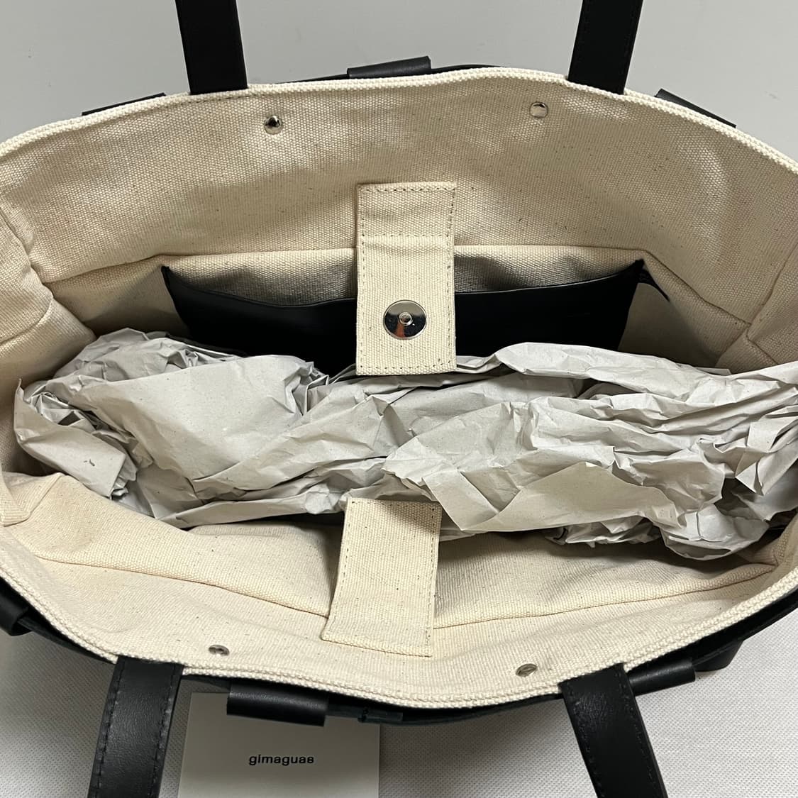 기마구아스 캔버스 쇼퍼백 상품이미지4