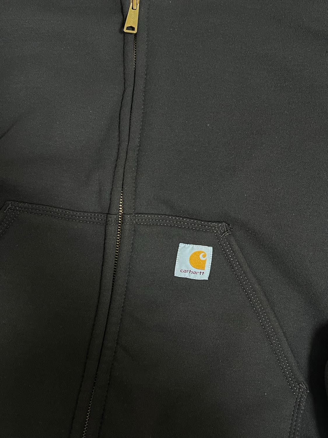 칼하트써멀후드집업 브라운 M 상품이미지2